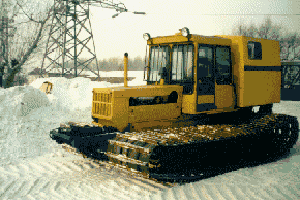 All-terrain tractor-conveyor SBTT-4P
